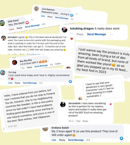 Mood Natural Deodorant, Vegan