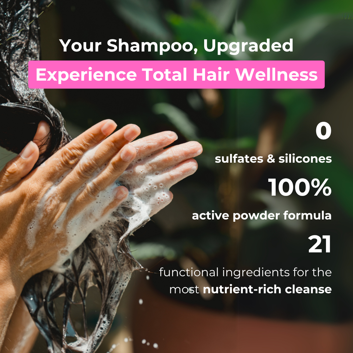 Matcha Shake Shampoo Concentrate | For All Hair Types thumbnail-image-9