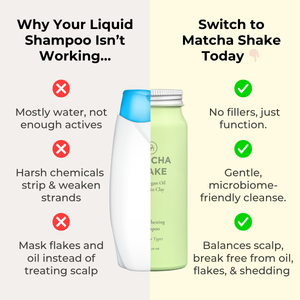 Matcha Shake Shampoo Concentrate | For All Hair Types thumbnail-image-6