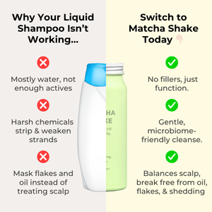 Matcha Shake Shampoo Concentrate | For All Hair Types thumbnail-image-6