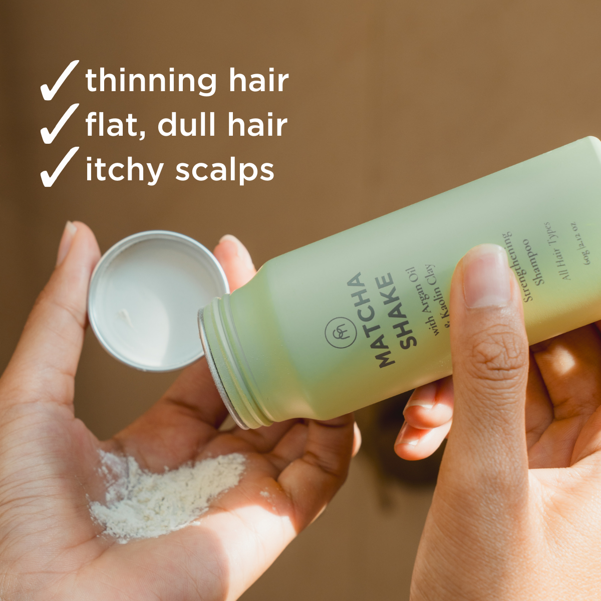 Matcha Shake Shampoo Concentrate | For All Hair Types thumbnail-image-6