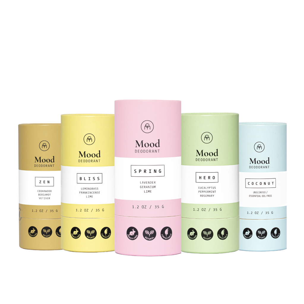 MOOD Deodorant 5 Pack - Full Collection