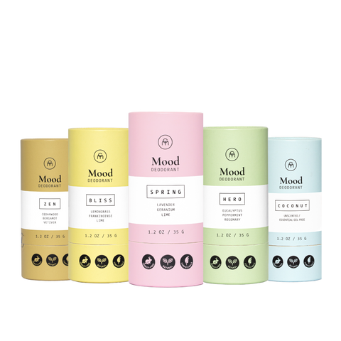 MOOD Deodorant 5 Pack - Full Collection