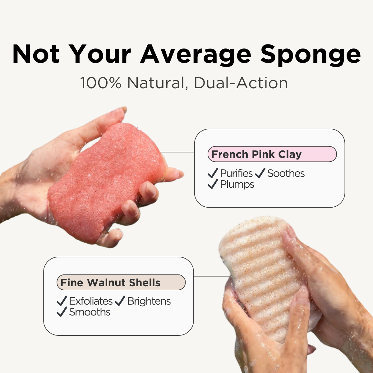 2-in-1 Konjac Body Sponge thumbnail-image-4