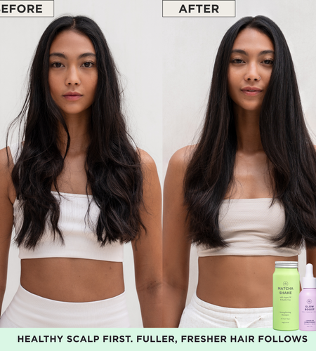 Matcha Shake Sulfate-Free Shampoo Concentrate | Scalp Care + Volume