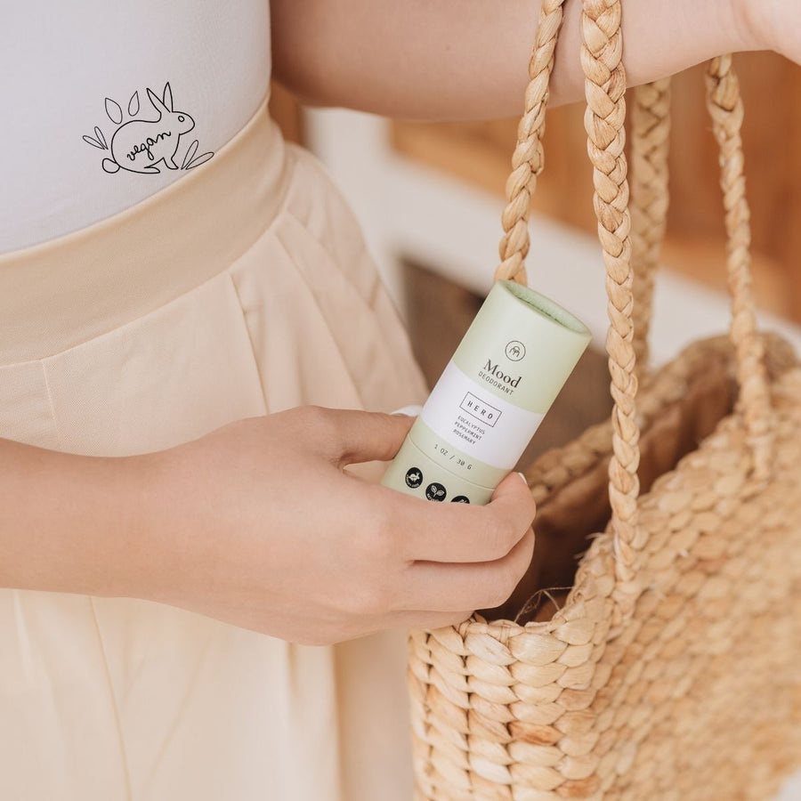 coconut matter, Mood deodorant, vegan deodorant, plastic-free deodorant, zerowaste, Body Odor, deoderant that doesnt stain, deodorants that won t stain clothes, difference between deodorant and antiperspirant, zero odor, best deodorant for kids, cruelty free deodorant, naturally fresh deodorant, sensitive skin deodorant, aluminum-free deodorant, HERO